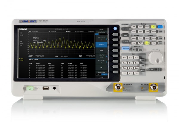 Siglent SSA3021X / Spektrum-Analysator 9kHz..2,1GHz