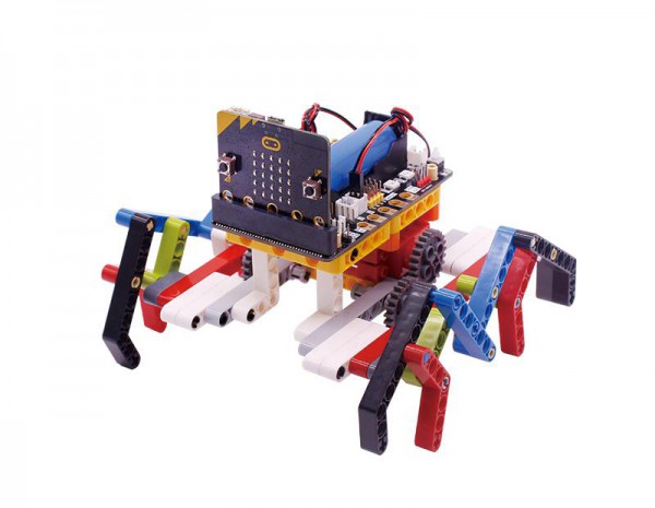 Yahboom spider:bit Building Block Pack für micro:bit (mit micro:bit Board)