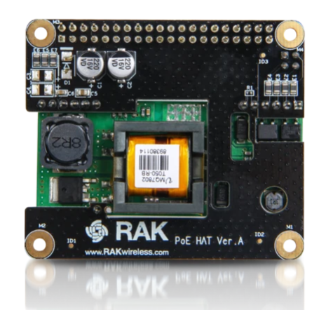 RAK Wireless LoRa WisHat RAK9003 PoE Pi Hat
