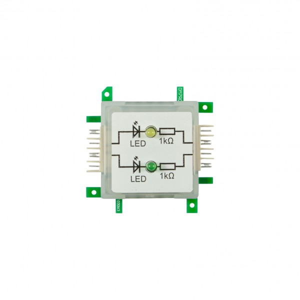 ALLNET Brick'R'knowledge LED dual gelb & grün Signal durchverbunden