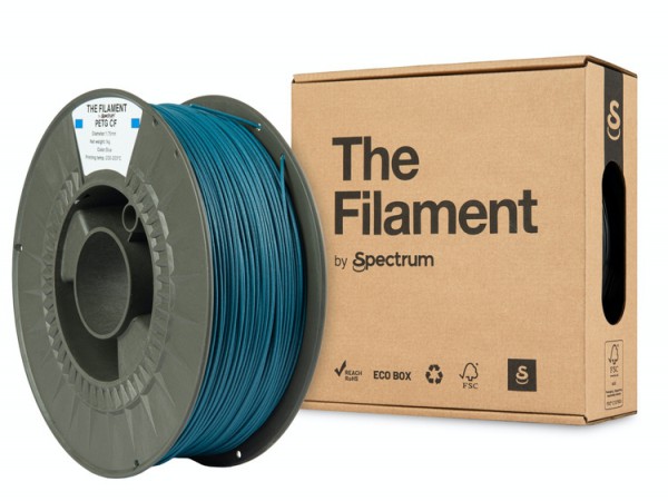 The Filament PETG CF BLUE 1.75mm 1kg